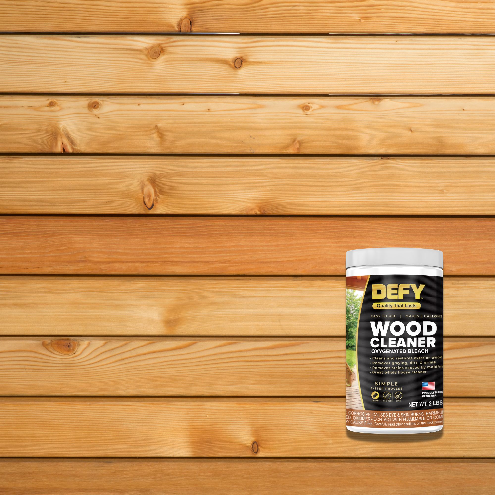 DEFY Wood Cleaner After Use | DeckStaincom