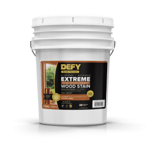 Defy Extreme Wood Stain 5 Gallon | DeckStaincom Defy Extreme Wood Stain 5 Gallon
